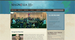 Desktop Screenshot of magnoliaumc.org